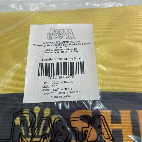 Rasta Imposta Costume Tequila Bottle & Lime Slice Couple Cosplay Party One Size - Picture 3 of 10